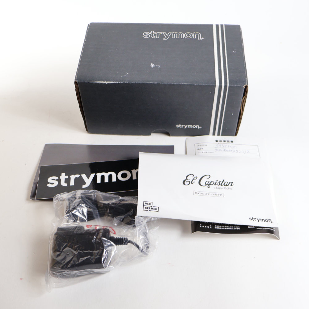 【中古】 strymon El Capistan V2 dTapeエコー ギターエフェクター ストライモン 付属品画像