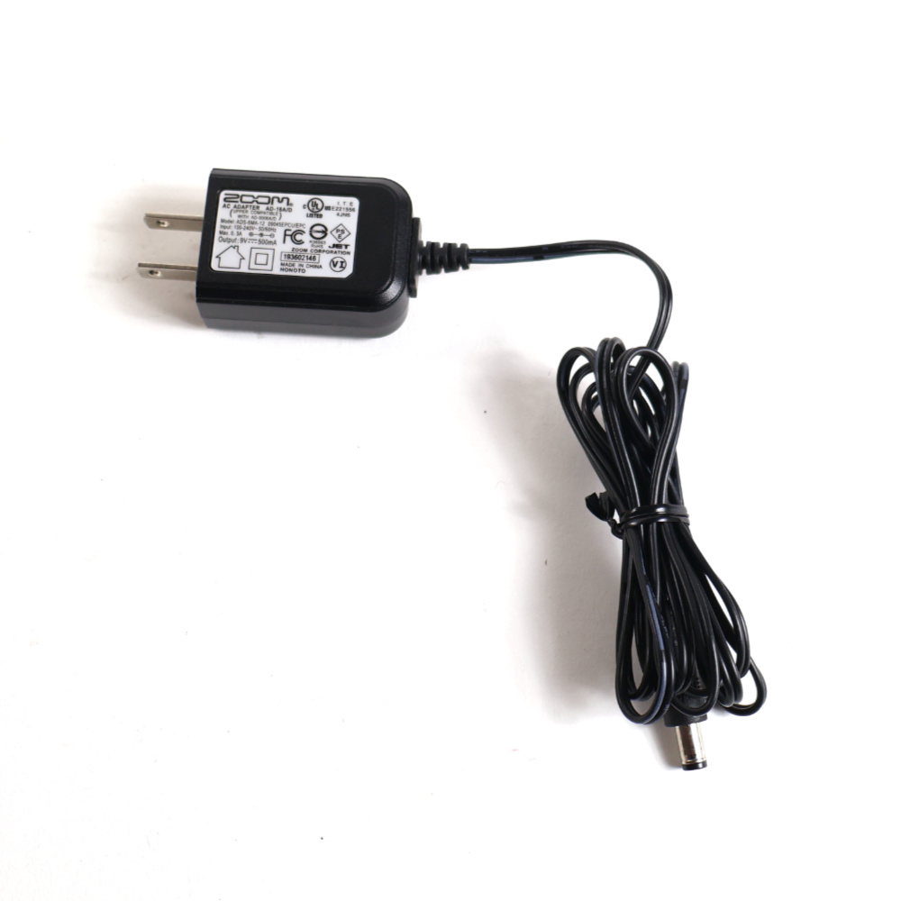 【中古】 アコースティックギター用プリアンプ ZOOM AC-3 Acoustic Creator 電源アダプター画像