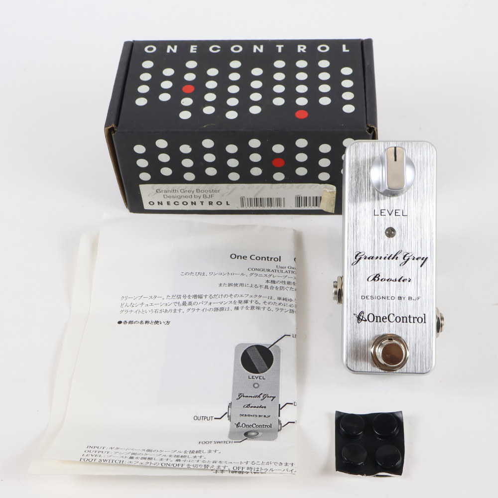 【中古】 One Control ワンコントロール Granith Grey Booster ブースター エフェクター