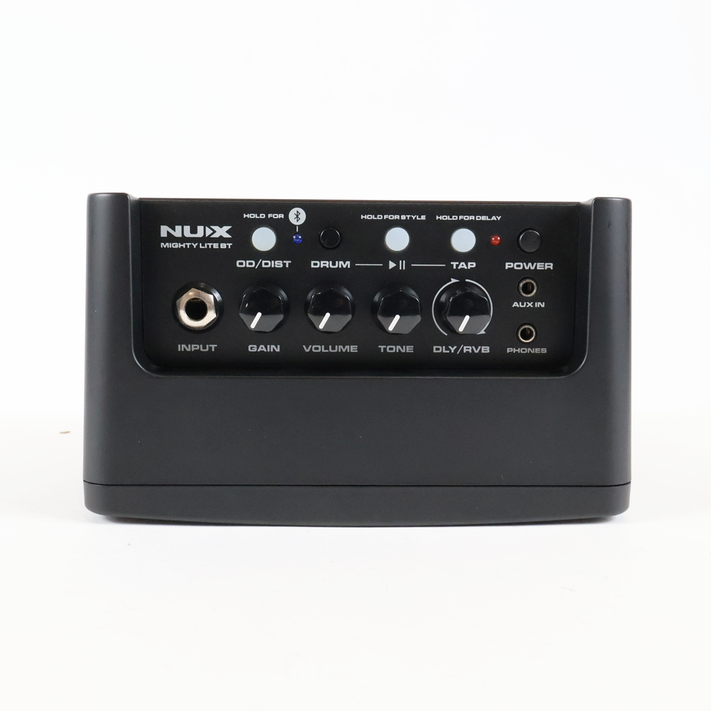 【中古】 NUX ニューエックス Mighty Lite BT 小型アンプ コンボ ギター用 ベース用 モデリングアンプ コントロール