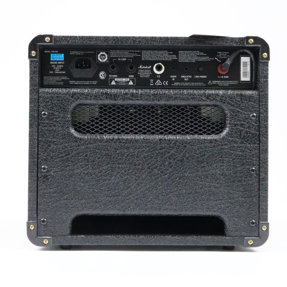【中古】マーシャル MARSHALL DSL1C ギターアンプ コンボ 真空管アンプ 背面
