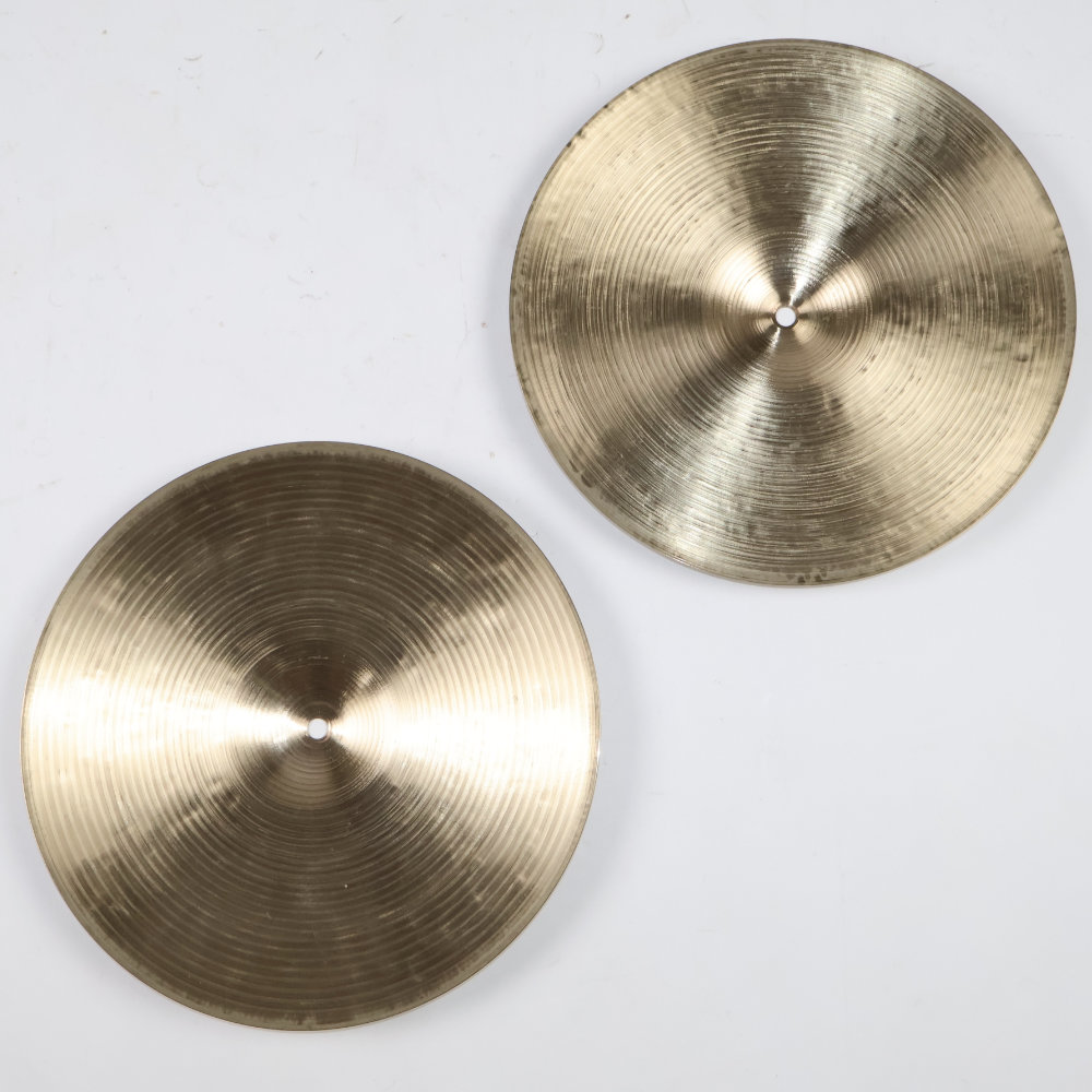 【中古】 ハイハットシンバル ペア ジルジャン ZILDJIAN K Zildjian HIHAT 14インチ ペア 裏面