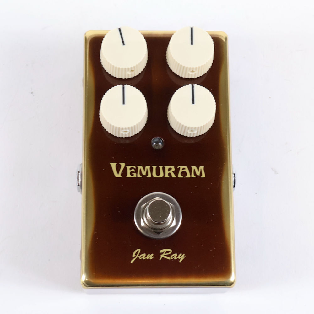 【中古】 VEMURAM Jan Ray オーバードライブ エフェクター ヴェムラム ベムラム ジャンレイ 正面