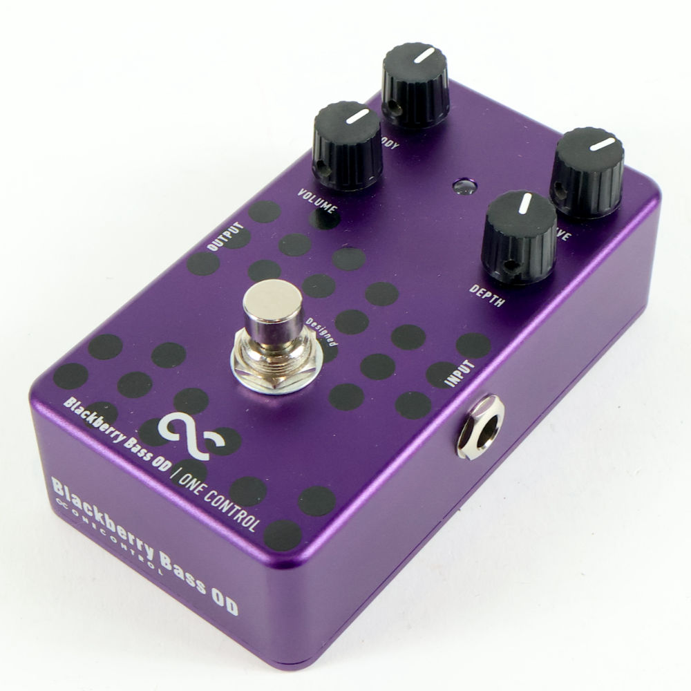 【中古】 ベースオーバードライブ One Control Blackberry Bass OD 右サイド
