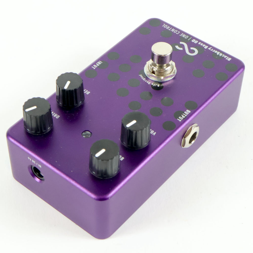 【中古】 ベースオーバードライブ One Control Blackberry Bass OD 左サイド
