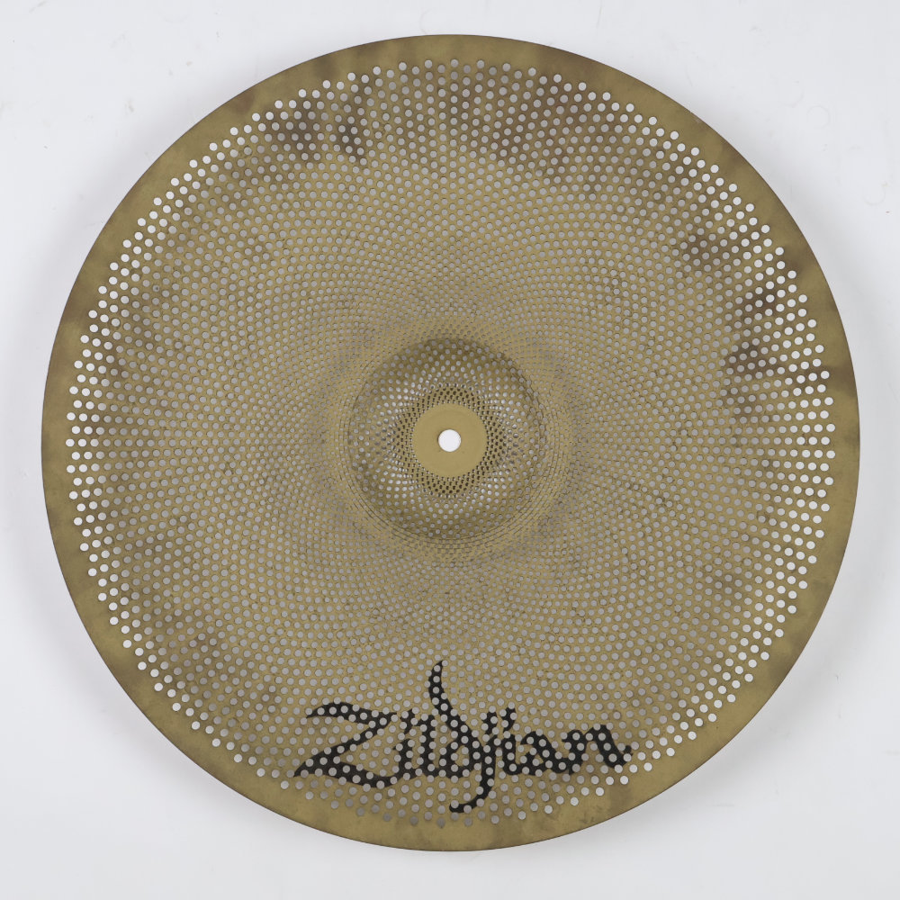 【中古】ローボリューム クラッシュライドシンバル ジルジャン Zildjian L80 Low Volume Crash Ride Cymbal 18インチ 裏面