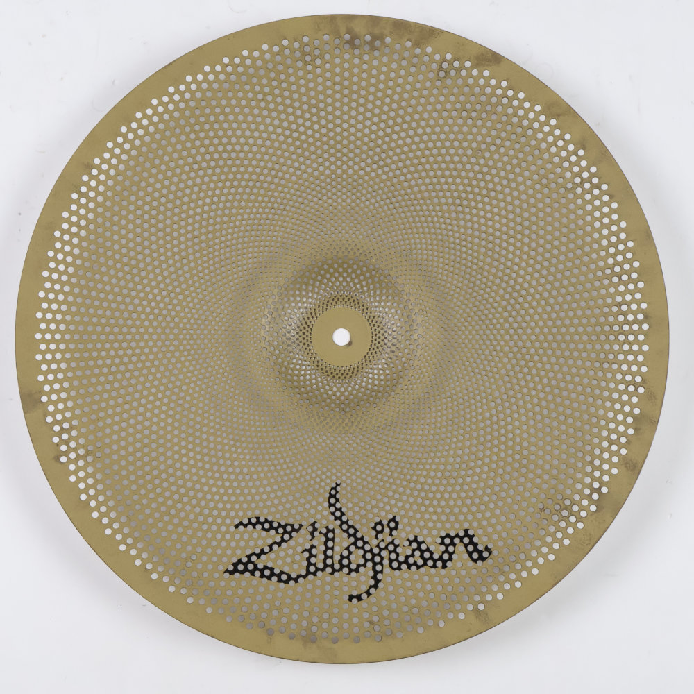 【中古】ローボリューム クラッシュライドシンバル ジルジャン Zildjian L80 Low Volume Crash Ride Cymbal 18インチ 裏面