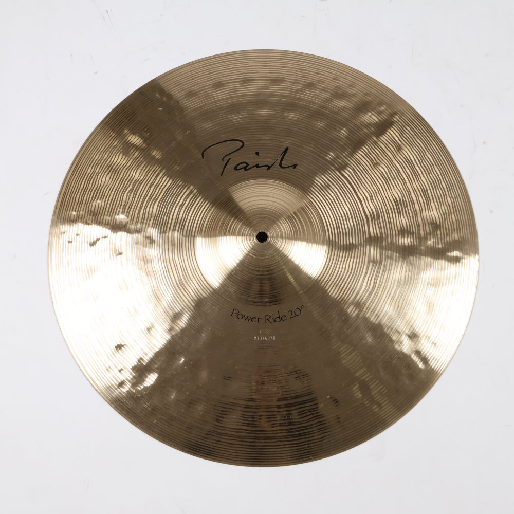 【中古】 ライドシンバル パイステ PAISTE Signature Power Ride 20インチ