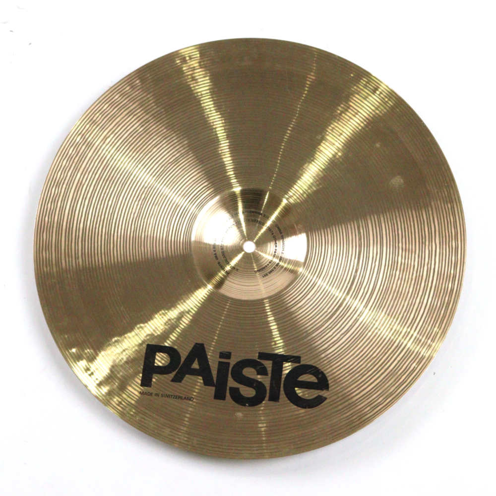 【中古】 クラッシュシンバル パイステ PAISTE Signature Power Crash 18インチ クラッシュシンバル 裏面画像