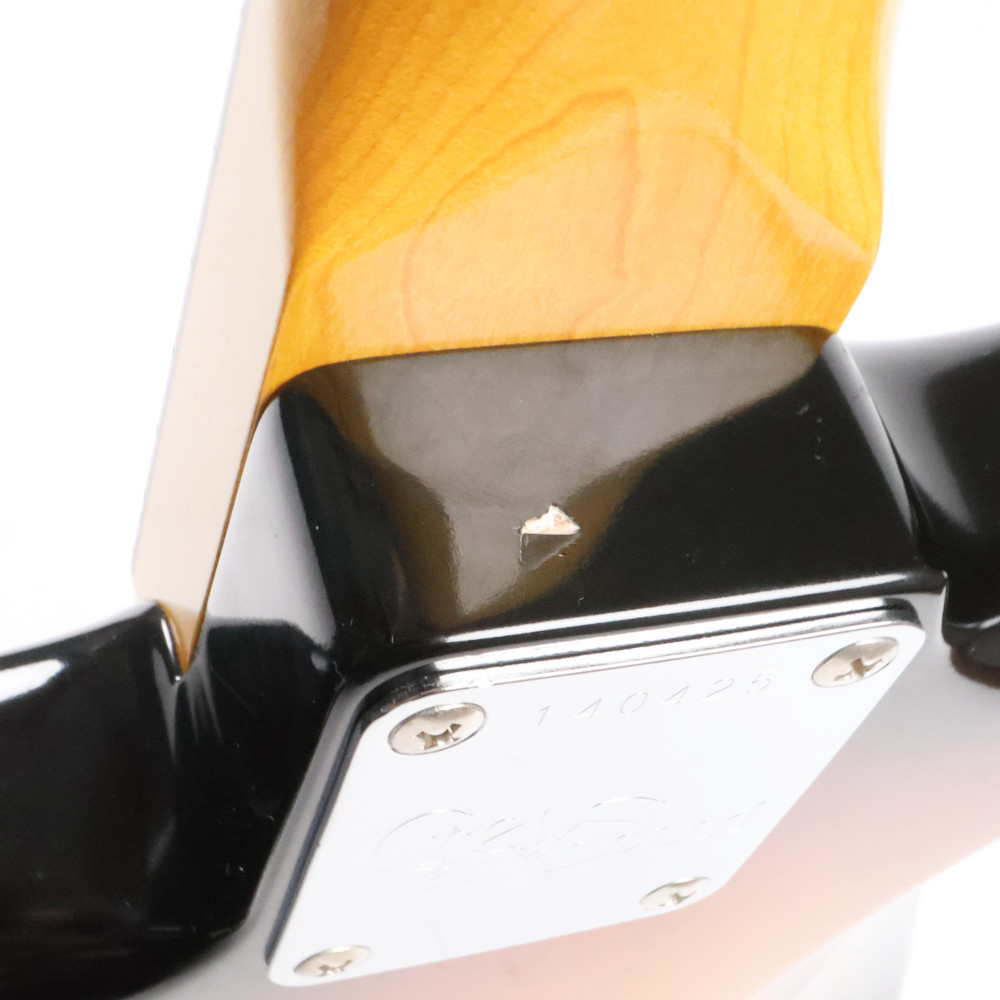 【中古】 エレキギター Crews Maniac Sound Vintage Line Texas Legend with K&T Austin Legendピックアップ 3Tone Sunburst ストラトタイプ 傷