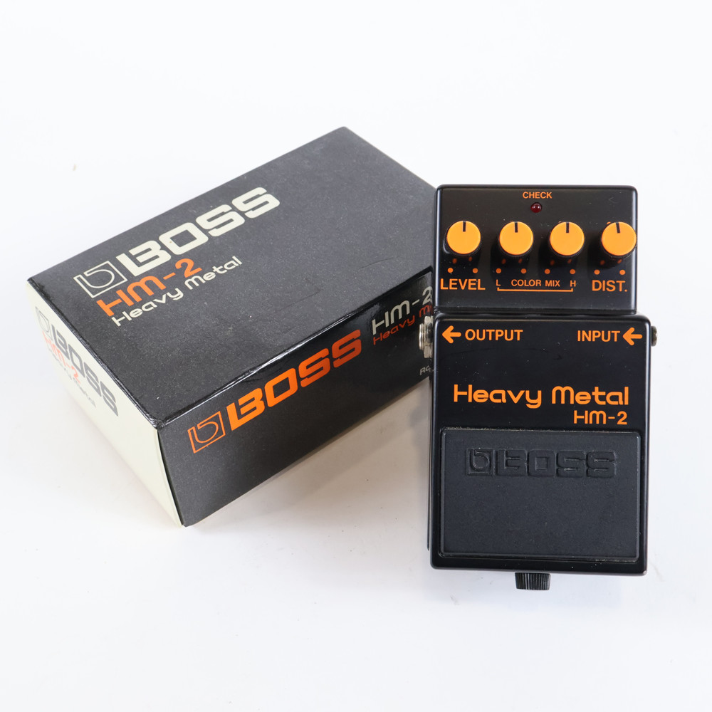 【中古】 ヘビーメタル エフェクター BOSS HM-2 Heavy Metal Made in Japan ディストーション ギターエフェクター