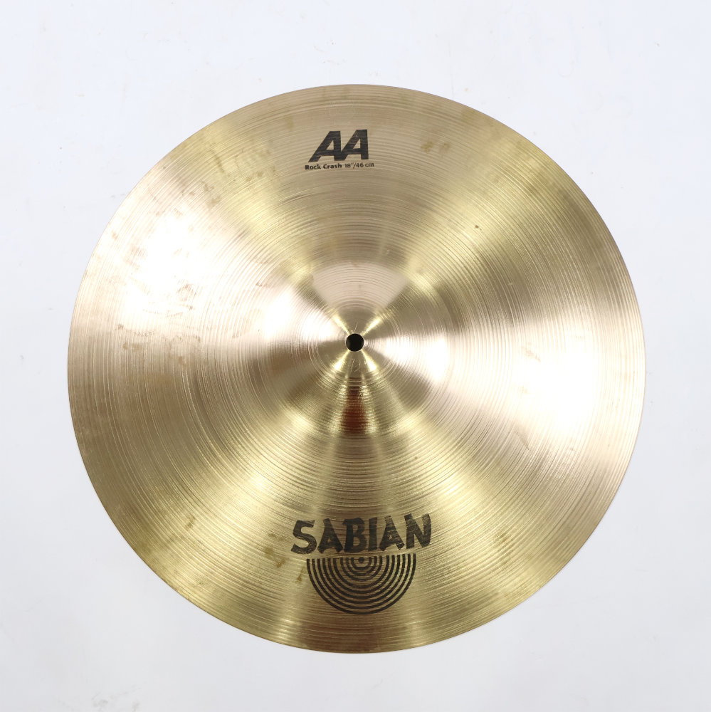 【中古】 クラッシュシンバル セイビアン SABIAN AA ROCK CRASH 18インチ