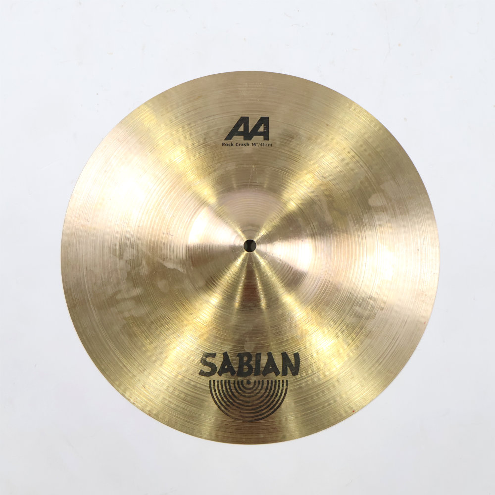 【中古】 クラッシュシンバル セイビアン SABIAN AA ROCK CRASH 16インチ