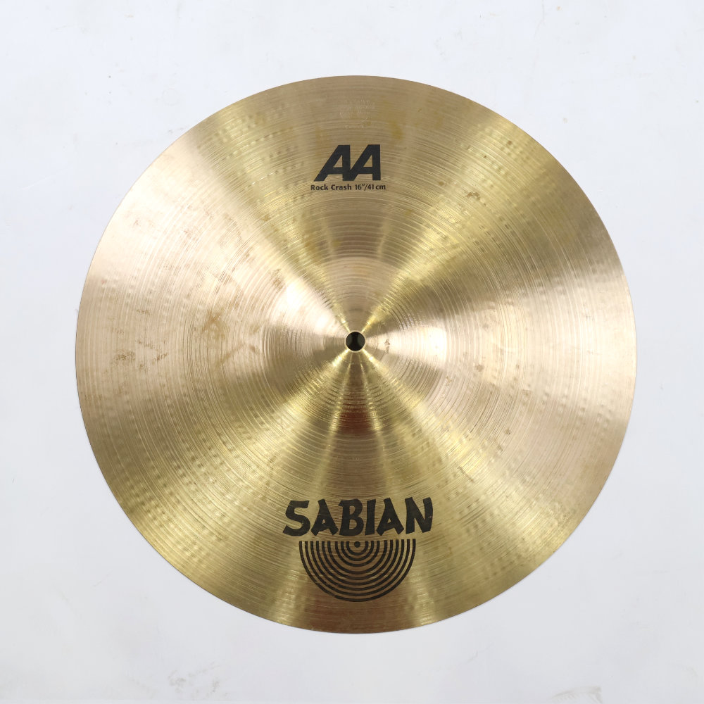【中古】 クラッシュシンバル セイビアン SABIAN AA ROCK CRASH 16インチ