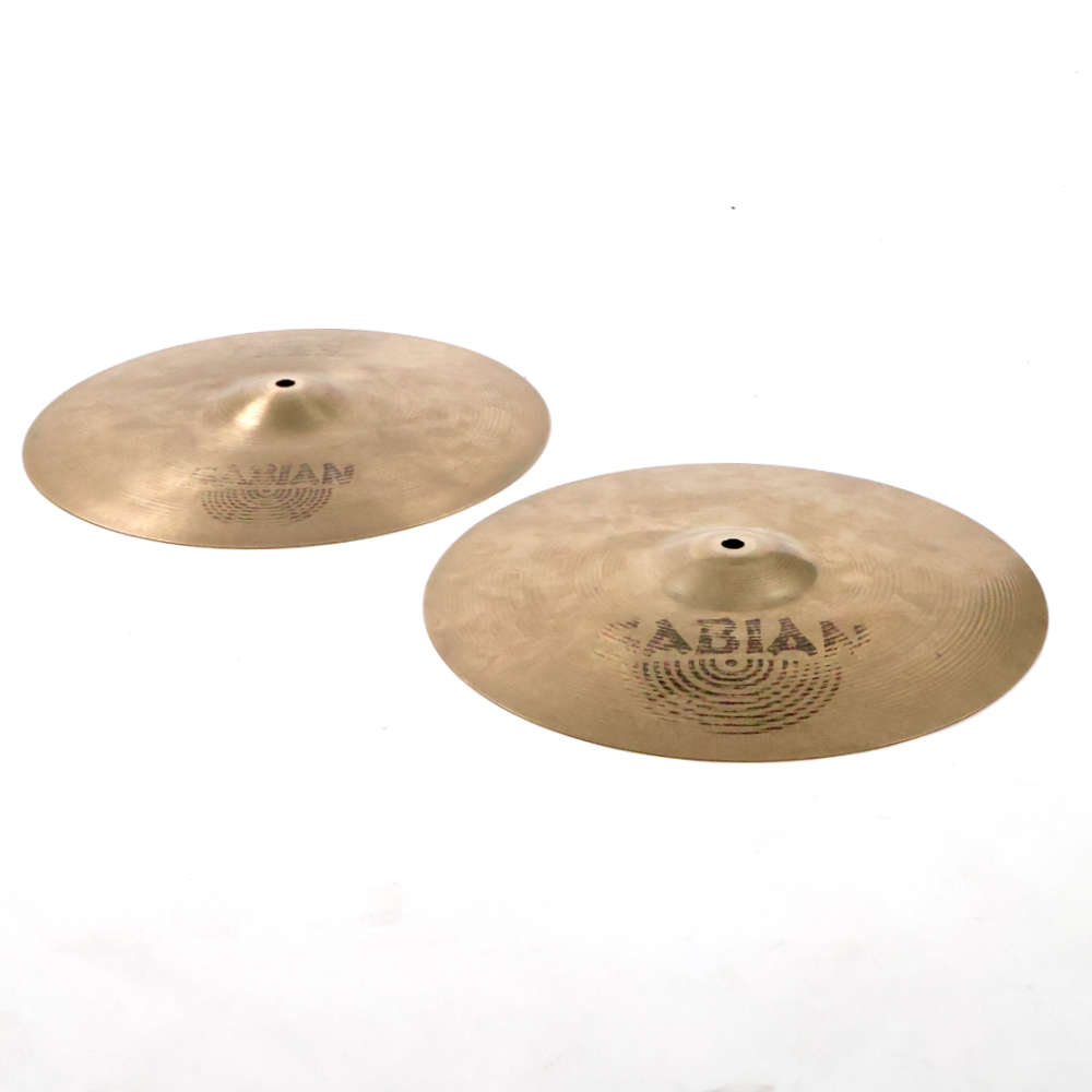 【中古】ハイハットシンバル ペア セイビアン SABIAN AA ROCK HAT（TOP） LIGHT HAT（BOTTOM ） Pair 14インチ サイド