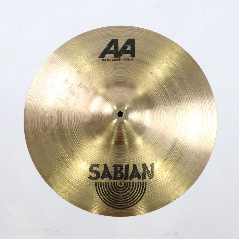 【中古】 クラッシュシンバル セイビアン SABIAN AA ROCK CRASH 18インチ