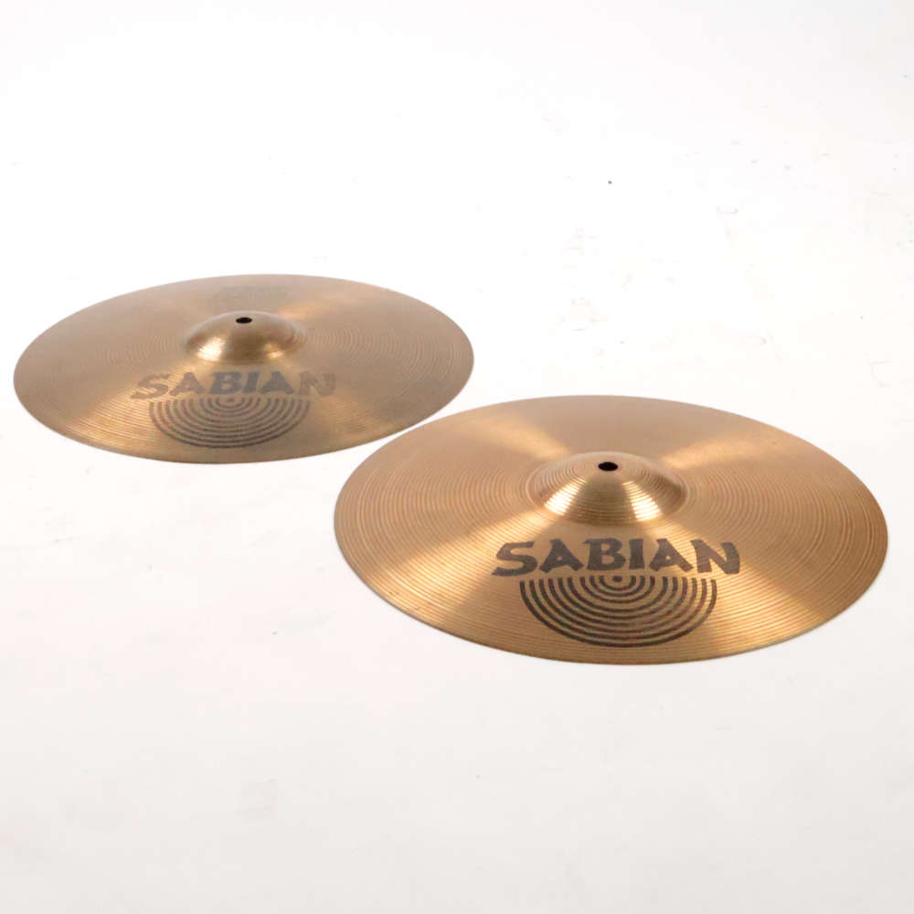 【中古】 ハイハットシンバル セイビアン SABIAN B8 HI-HATS 14インチ ペア カップ、サイド