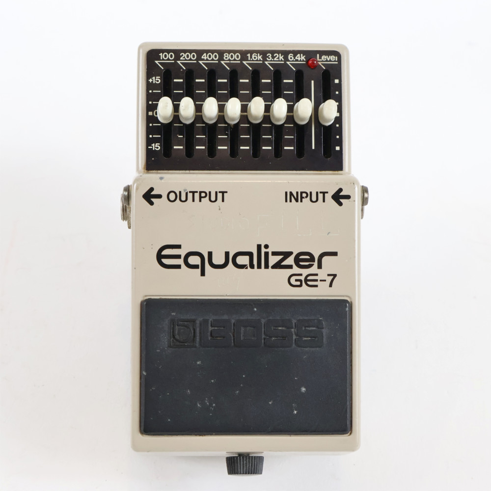 【中古】イコライザー エフェクター BOSS GE-7 Equalizer Made in Japan ギターエフェクター