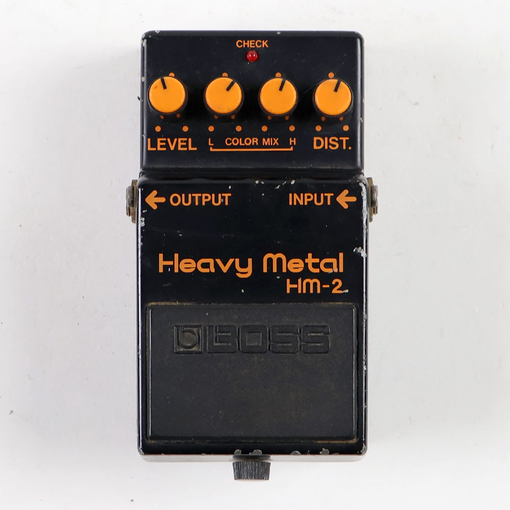 【中古】 ヘビーメタル エフェクター BOSS HM-2 Heavy Metal Made in Japan ディストーション ギターエフェクター