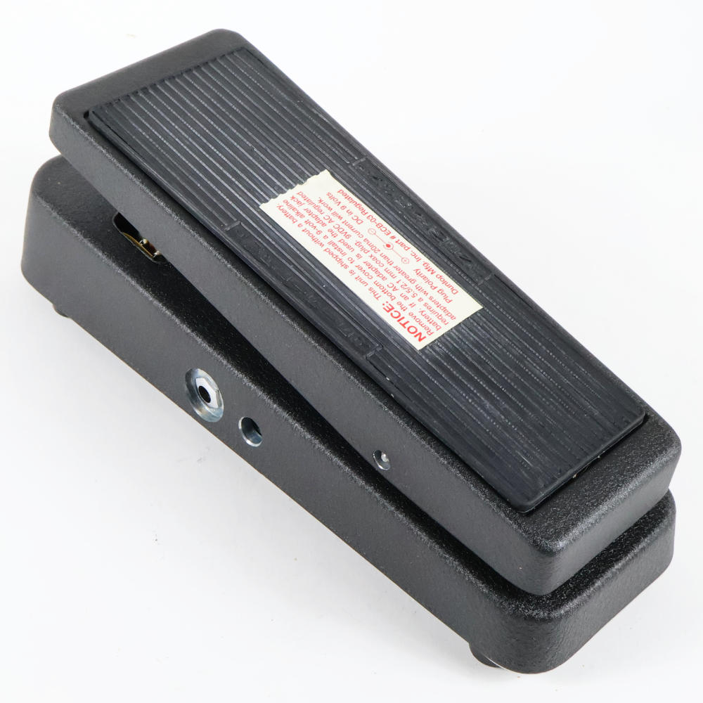 【中古】 ワウ エフェクター JIM DUNLOP ジムダンロップ Cry Baby GCB-95 ワウペダル 本体画像 斜め