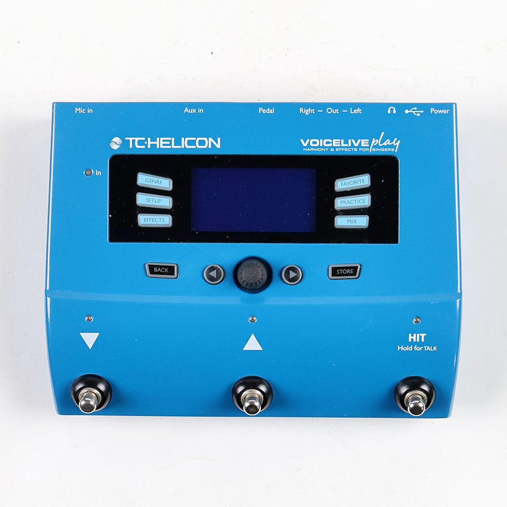 【中古】 ボーカル用エフェクター TC-HELICON VoiceLive Play TCヘリコン ボイスライブプレイ