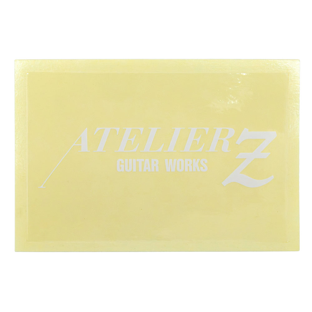 ATELIER Z LOGO Sticker ロゴステッカー クリアに白のロゴ