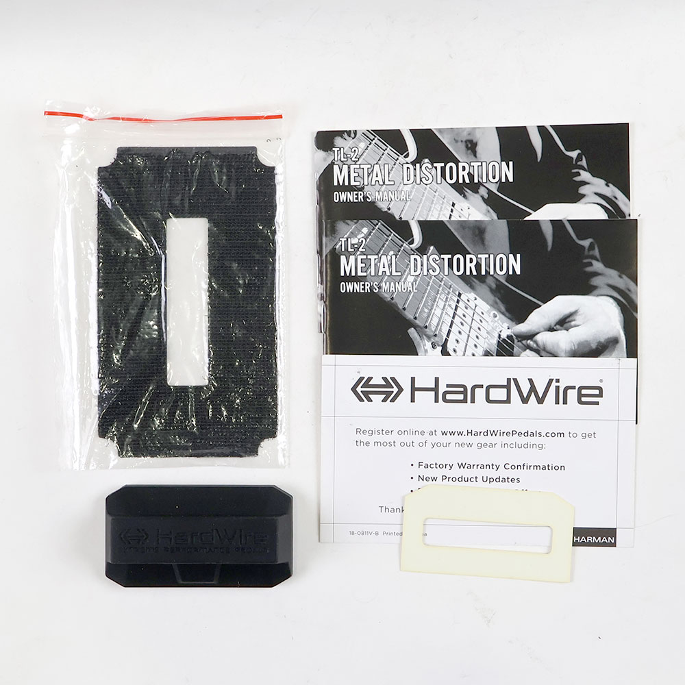 【中古】 ディストーション DIGITECH TL-2 Hardwire Metal Distortion 付属品