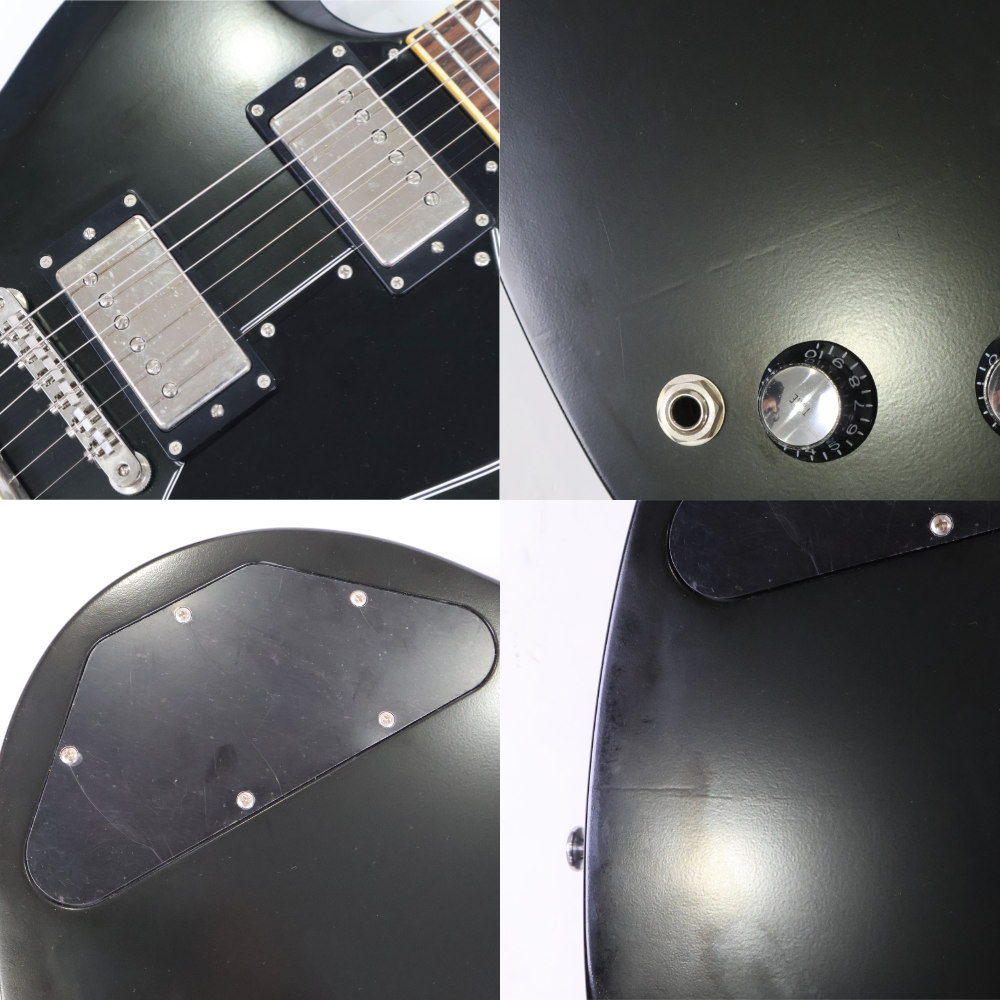 【中古】 エレキギター EDWARDS by ESP E-SG-85LT Ebony(Black) エドワーズ SGタイプ Seymour Duncan JB&59ピックアップ搭載 詳細画像