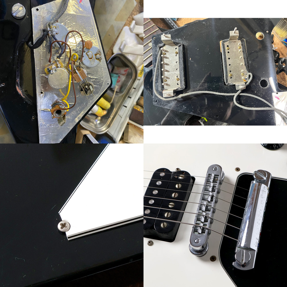 【中古】 エレキギター Gibson Flying V ’67 Ebony 1996年製 ギブソン フライングV 496R/500Tピックアップ搭載 3.18kg 傷など