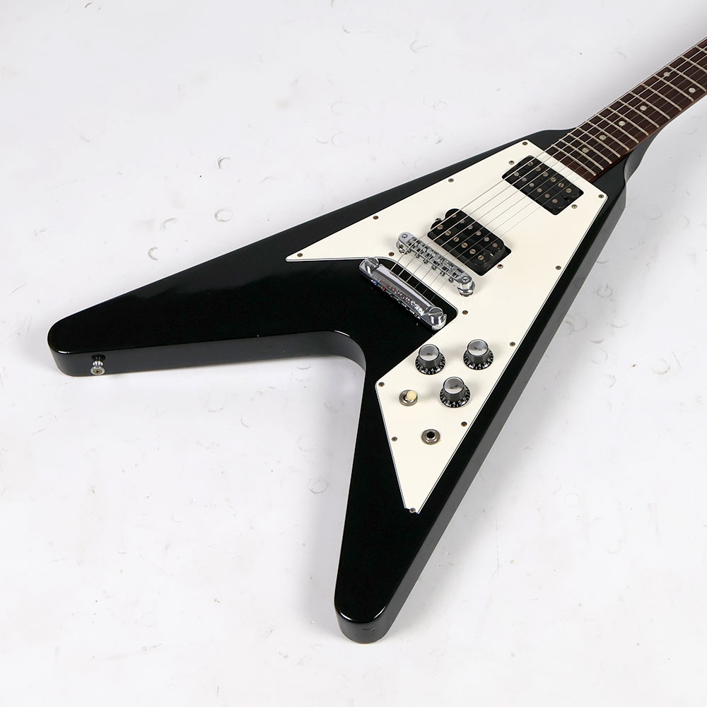【中古】 エレキギター Gibson Flying V ’67 Ebony 1996年製 ギブソン フライングV 496R/500Tピックアップ搭載 3.18kg ボディ
