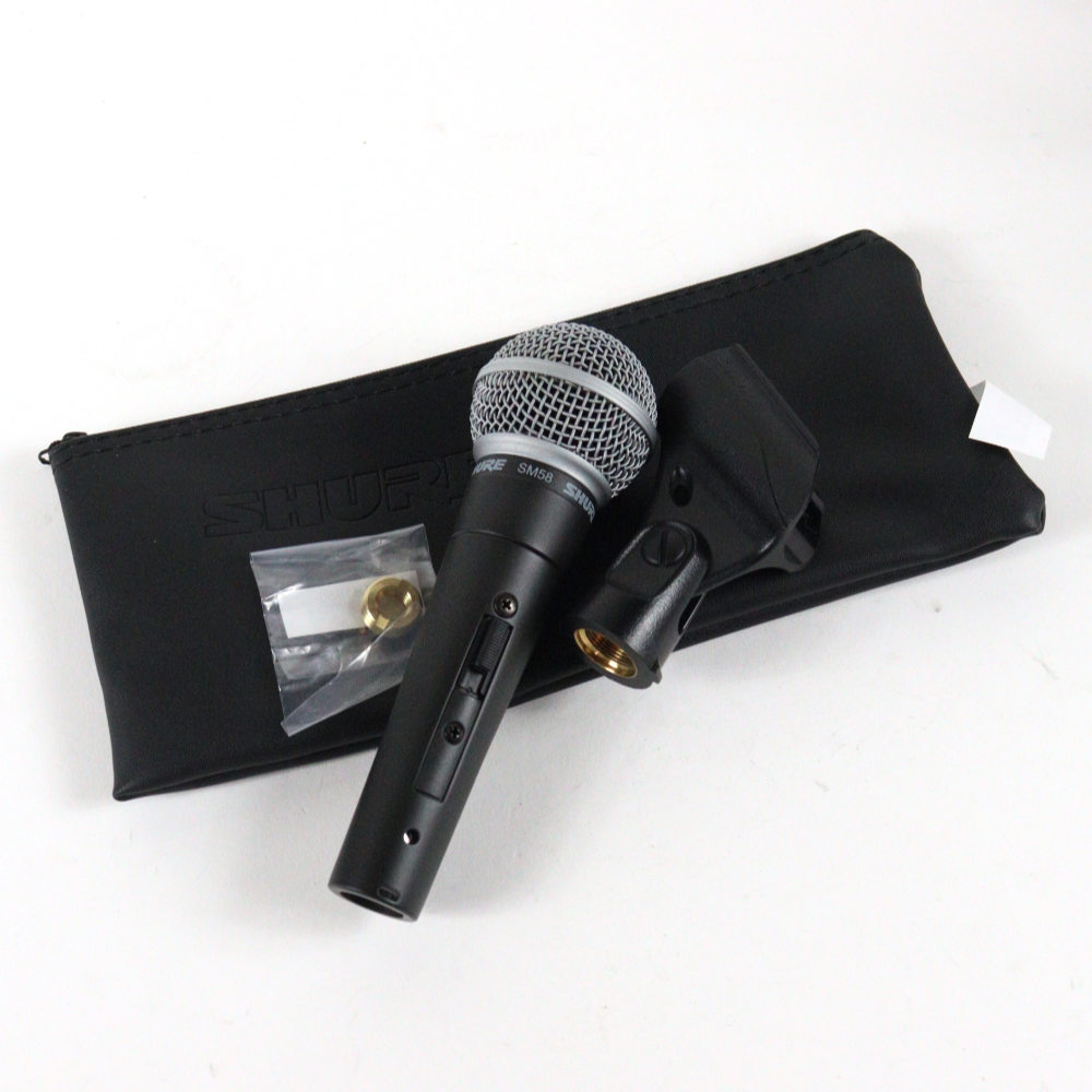 【中古】 マイク ダイナミックマイク SHURE SM58SE スイッチ付き  シュアー 58 ゴッパ シュア