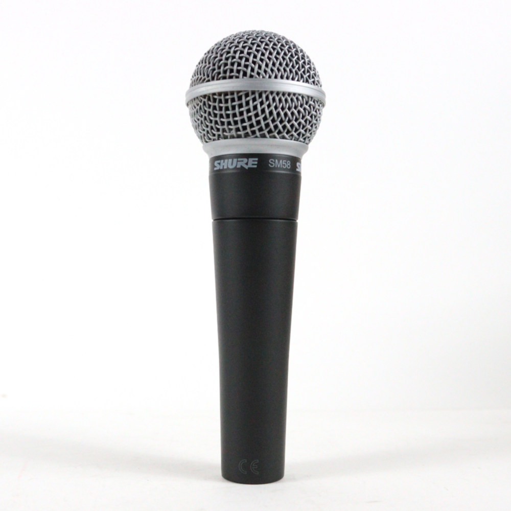 【中古】 マイク ダイナミックマイク SHURE SM58SE スイッチ付き  シュアー 58 ゴッパ シュア リア画像