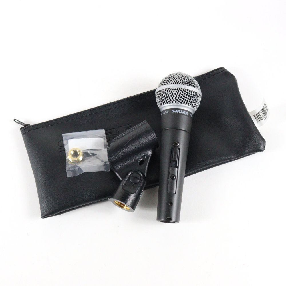 中古】 マイク ダイナミックマイク SHURE SM58SE スイッチ付き