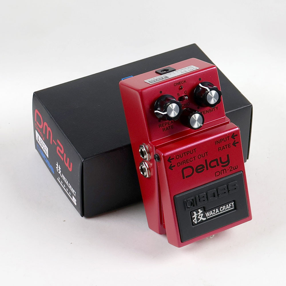 【中古】 アナログディレイ エフェクター BOSS DM-2W Delay WAZA CRAFT ギターエフェクター ディレイ