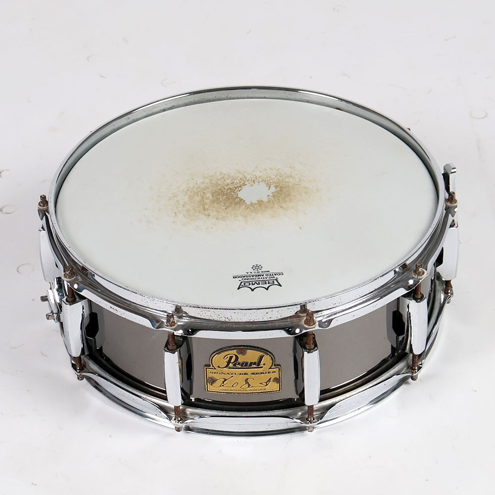 【中古】 チャドスミス シグネチャー スネアドラム パール Pearl CS1450 Chad Smith Signature 14×5