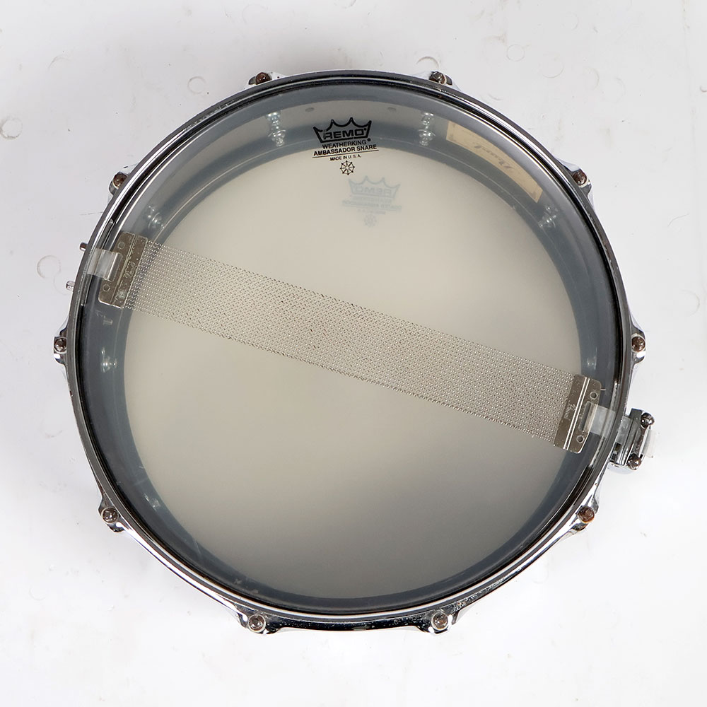 【中古】 チャドスミス シグネチャー スネアドラム パール Pearl CS1450 Chad Smith Signature 14×5 裏面