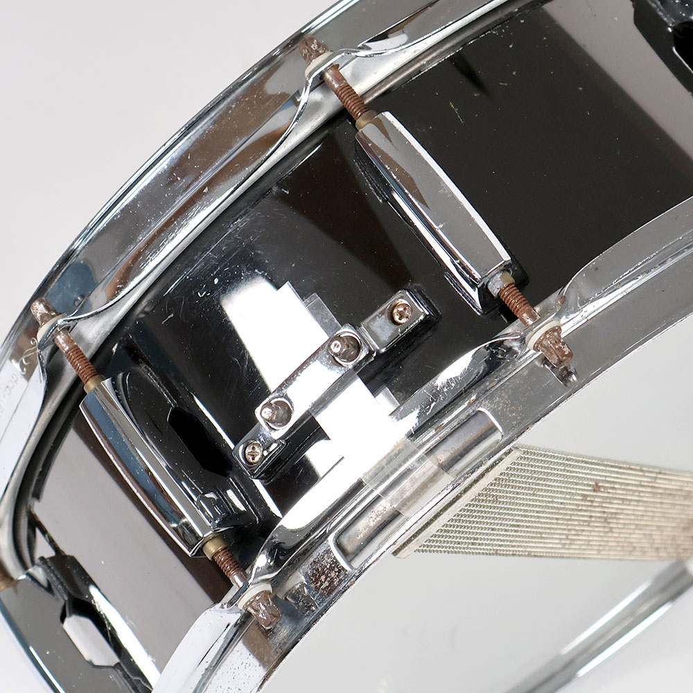 【中古】 チャドスミス シグネチャー スネアドラム パール Pearl CS1450 Chad Smith Signature 14×5 側面