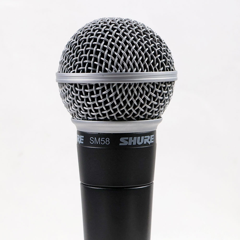 【中古】 マイク ダイナミックマイク SHURE SM58SE スイッチ付き シュアー 58 ゴッパ シュア 凹みあり