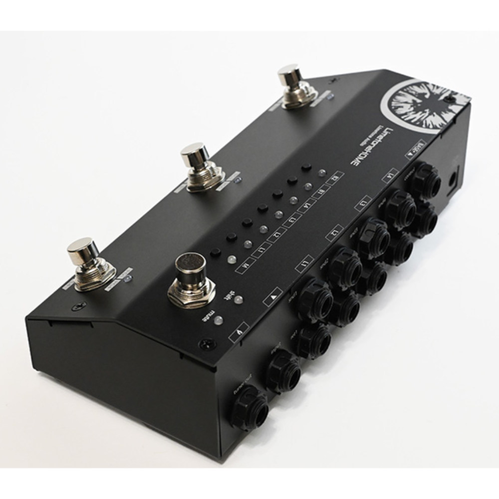 Limetone Audio ライムトーンオーディオ LimetoneHOME 4LB プログラマブル スイッチャー リア斜めアングル画像