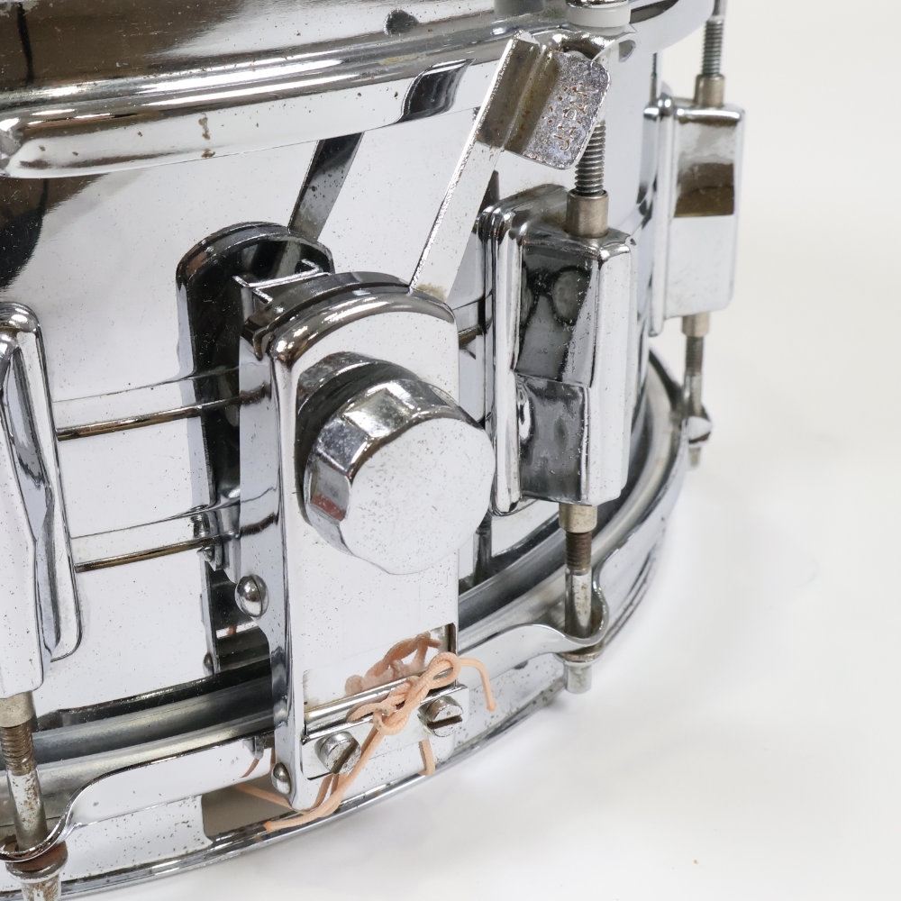 【中古】 スネアドラム パール Pearl No.4614 Steel shell 14x5.5 Made in Japan アップ