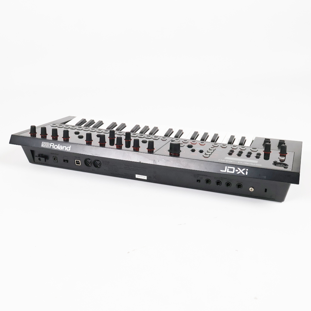 【中古】 シンセサイザー ROLAND ローランド JD-Xi Analog/Digital Crossover Synthesizer 本体画像 裏