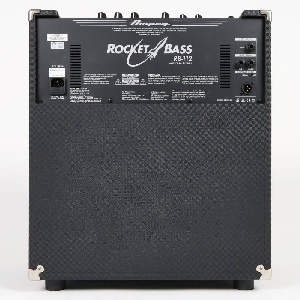 【中古】 ベースアンプ アンペグ Ampeg RB-112 コンボ 本体画像 裏