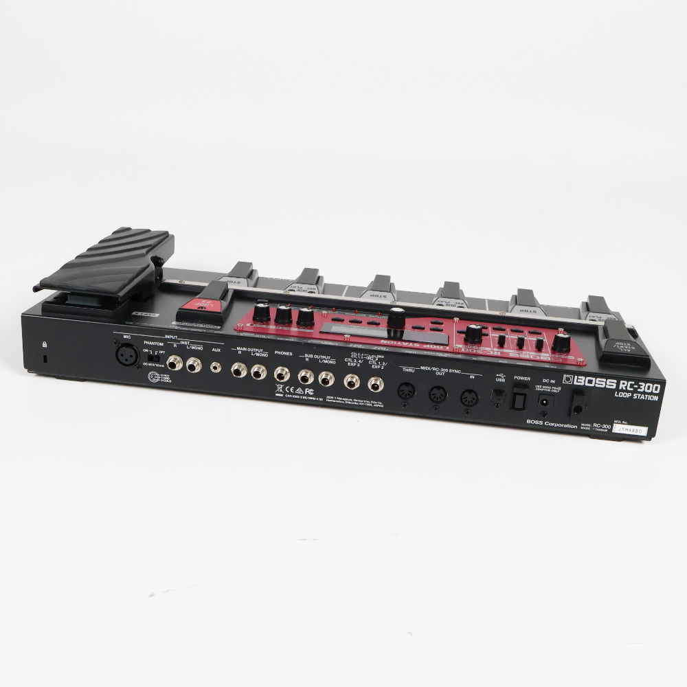 【中古】ルーパー エフェクター BOSS RC-300 Loop Station ループエフェクター プラグインアウト