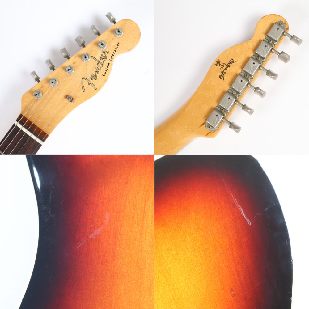 【中古】 エレキギター Fender Custom Shop 1960 Telecaster Custom 3Tone Sunburst 1997年製 フェンダー カスタムショップ 60スタイル テレキャスターカスタム 3トーンサンバースト 詳細画像