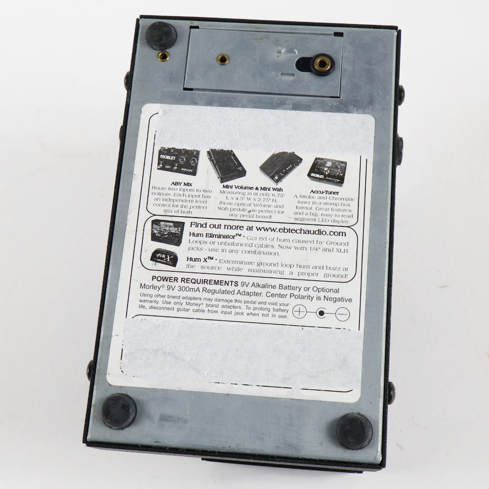 【中古】 ワウペダル MORLEY Mini Morley Wah Volume モーリー ギターエフェクター 付属品画像