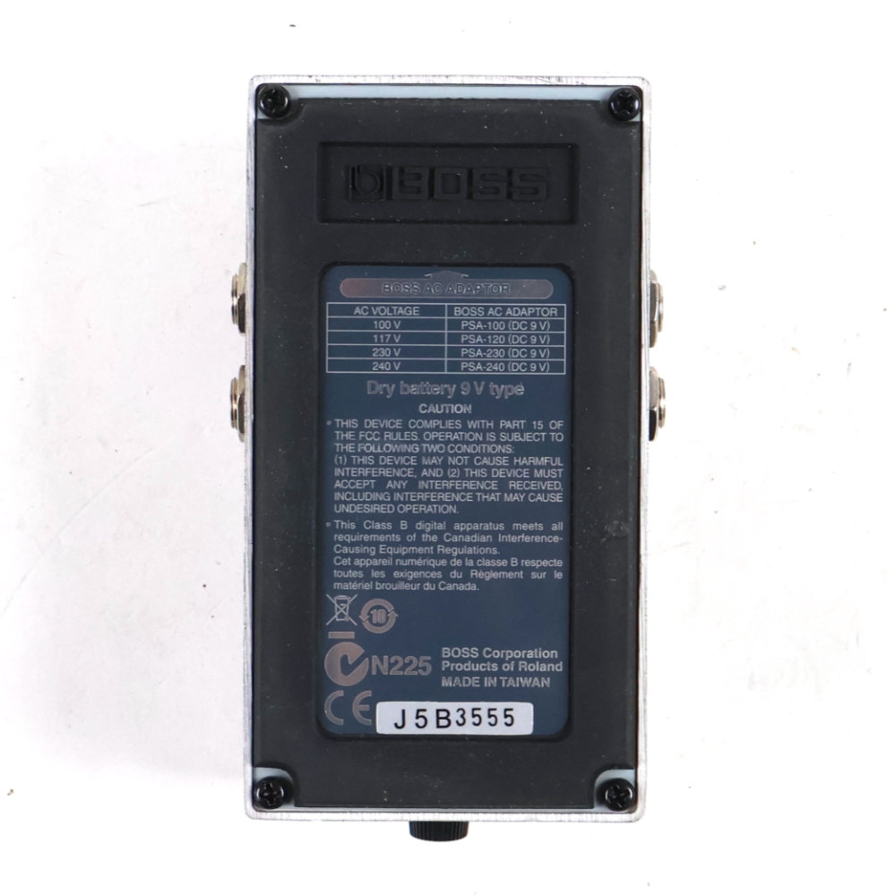 【中古】デジタルリバーブ エフェクター BOSS RV-5 Digital Reverb ボス リヴァーブ エフェクター ボトム画像