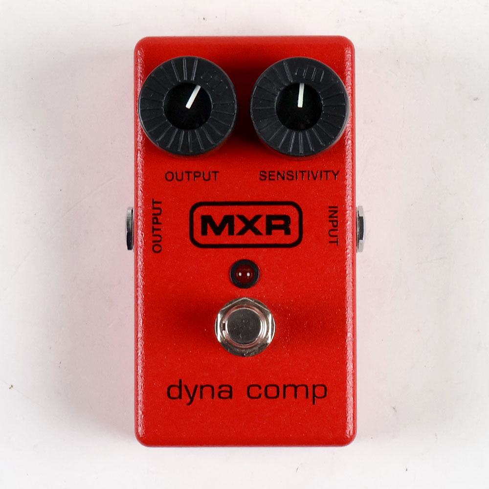 【中古】コンプレッサー エフェクター MXR M-102 DYNA COMP ダイナコンプ ギターエフェクター 正面