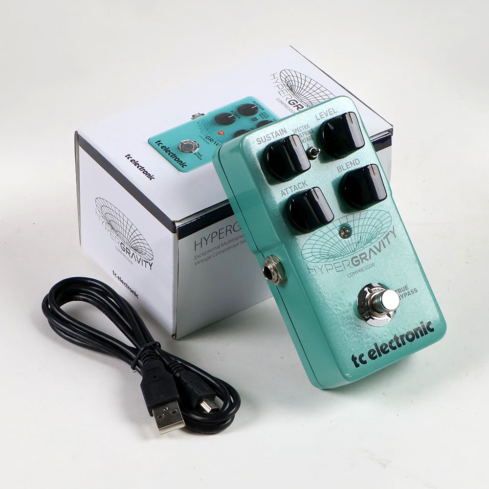 【中古】 コンプレッサー tc electronic HYPERGRAVITY COMPRESSOR ハイパーグラビティー ギターエフェクター