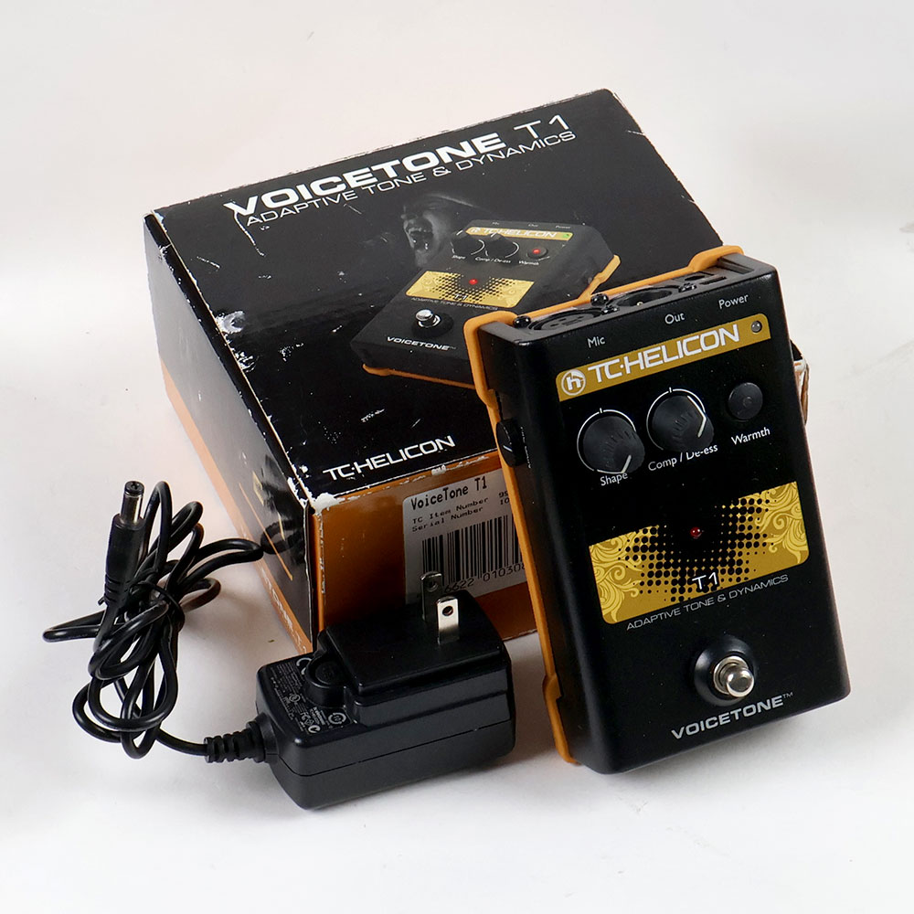 【中古】 TC-HELICON VoiceTone T1 ボーカル用エフェクター
