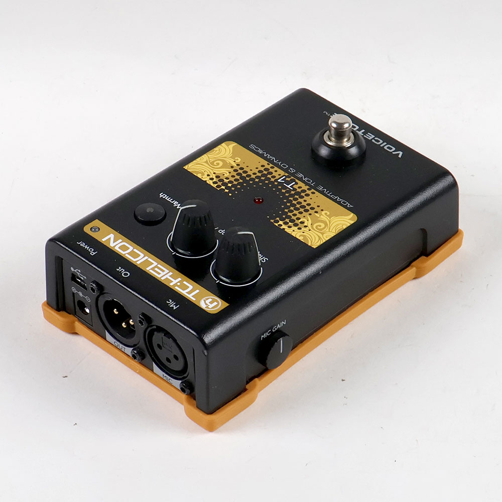 【中古】 TC-HELICON VoiceTone T1 ボーカル用エフェクター 全体